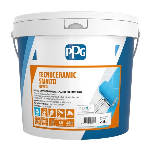 TECNOCERAMIC - Vopsea Epoxidica pentru Gresie si Faianta