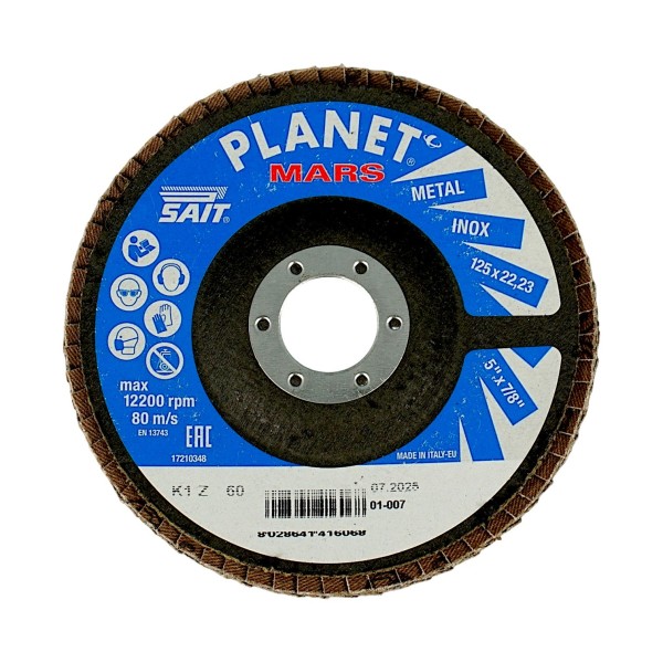 PLNT MRS Z 125x22,3 - Disc Lamelar Polizare Conic