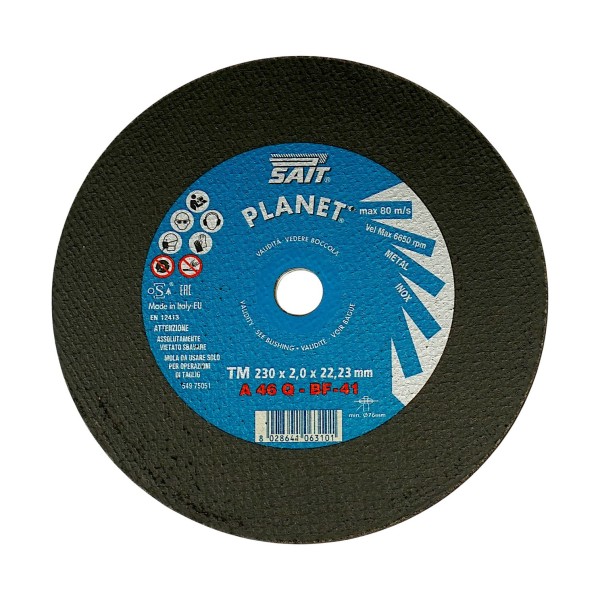 PLNT TM A46Q 230x2x22,23- Disc Debitare Otel 2mm