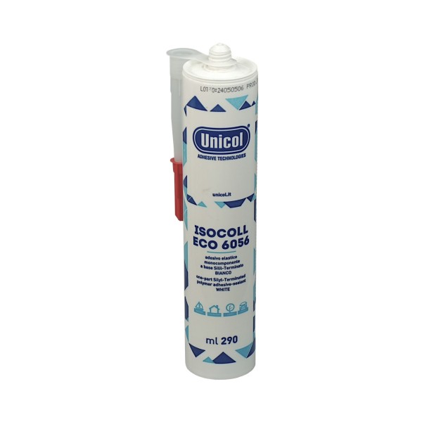 ISOCOLL 6056 - Adeziv Silanic Alb Pentru Sticlă şi Oglinda