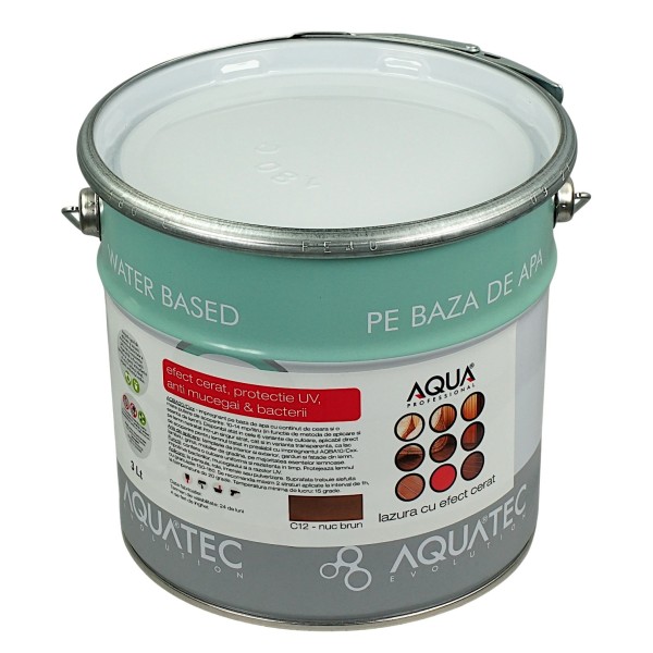 AQBA20 -  Lazura Cerata pe Baza de Apa pentru Lemn