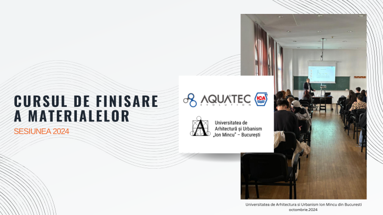 Cursul de finisare a materialelor sesiunea 2024 Cursul de finisare a materialelor sesiunea 2024