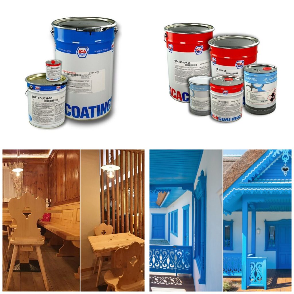 Produse Aquatec Evolution: vopsele ICA și soluții pentru interior și exterior
