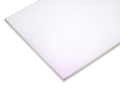 LIQUID METAL ON EXTRA CLEAR GLASS